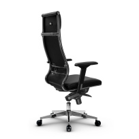 Кресло для руководителя Метта L 1c 42/4D_17841 Кожа перфорированная NewLeather – Черный Кресло для руководителя Метта L 1c 42/4D_17841 Кожа перфорированная NewLeather – Черный