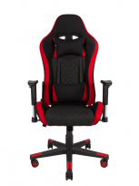 Кресло игровое NORDEN Lotus EVO / черно-красная экокожа/пластиковая крестовина Кресло игровое NORDEN Lotus EVO / черно-красная экокожа/пластиковая крестовина