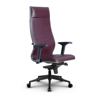 Кресло для руководителя Метта L 1m 42/4D_17840_Кожа перфорированная NewLeather – Темно-коричневый Кресло для руководителя Метта L 1m 42/4D_17840_Кожа перфорированная NewLeather – Темно-коричневый