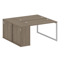 Metal System Quattro Р. ст. с шкафом-купе на О-образном м/к 40БО.РС-СШК-1.2 Т Акация/Антрацит металл 1610*1475*750 Metal System Quattro Р. ст. с шкафом-купе на О-образном м/к 40БО.РС-СШК-1.2 Т Акация/Антрацит металл 1610*1475*750