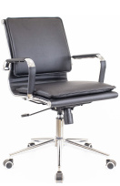 Кресло офисное Everprof Nerey LB T Экокожа Черный Кресло офисное Everprof Nerey LB T Экокожа Черный