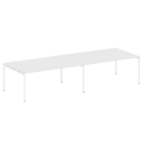 Metal System Quattro Перег. стол (2 столешницы) на П-образном м/к 40БП.ПРГ-2.5 Акация/Антрацит металл 3600*1235*750 Metal System Quattro Перег. стол (2 столешницы) на П-образном м/к 40БП.ПРГ-2.5 Акация/Антрацит металл 3600*1235*750
