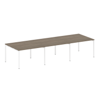 Metal System Quattro Перег. стол (3 столешницы) на П-оразном м/к 40БП.ПРГ-3.2 Акация/Антрацит металл 3600*1235*750 Metal System Quattro Перег. стол (3 столешницы) на П-оразном м/к 40БП.ПРГ-3.2 Акация/Антрацит металл 3600*1235*750