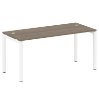 Metal System Quattro Стол офисный на П-образном м/к 50БП.СП-4 Вяз/Мокко металл 1600×720×750 Metal System Quattro Стол офисный на П-образном м/к 50БП.СП-4 Вяз/Мокко металл 1600×720×750
