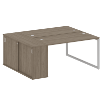 Metal System Quattro Р. ст. с шкафом-купе на О-образном м/к 40БО.РС-СШК-1.3 Т Акация/Антрацит металл 1810*1475*750 Metal System Quattro Р. ст. с шкафом-купе на О-образном м/к 40БО.РС-СШК-1.3 Т Акация/Антрацит металл 1810*1475*750