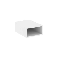 Тумба для документов с одной открытой нишей Style Project SN.TP-002 / Тиквуд Светлый / 343×491×176 Тумба для документов с одной открытой нишей Style Project SN.TP-002 / Тиквуд Светлый / 343×491×176