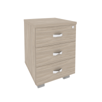 Onix Тумба мобильная O.TM-3 Тиквуд светлый 432*460*611 Onix Тумба мобильная O.TM-3 Тиквуд светлый 432*460*611