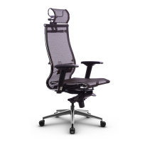 Кресло для руководителя Samurai S-3.051 Infinity Easy Clean черный плюс