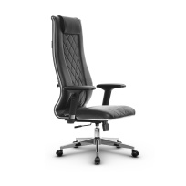 Кресло для руководителя Метта L 1m 50M/4D_17834_Кожа перфорированная NewLeather - Черный_Кожа перфорированная NewLeather - Черный Кресло для руководителя Метта L 1m 50M/4D_17834_Кожа перфорированная NewLeather - Черный_Кожа перфорированная NewLeather - Черный