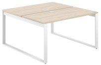 Стол-бенч с лючком Allegro / 1200×1238×750 / Профиль О-образный: 70×20 Белый / Столешница: Белый / AG.131.WH.L.72.WH Стол-бенч с лючком Allegro / 1200×1238×750 / Профиль О-образный: 70×20 Белый / Столешница: Белый / AG.131.WH.L.72.WH