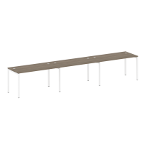 Metal System Quattro Р. ст. на 3 раб. места на П-образном м/к 40БП.СМ-3.3 Акация/Антрацит металл 4200*720*750 Metal System Quattro Р. ст. на 3 раб. места на П-образном м/к 40БП.СМ-3.3 Акация/Антрацит металл 4200*720*750