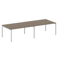 Metal System Quattro Перег. стол (2 столешницы) на П-образном м/к 40БП.ПРГ-2.4 Акация/Антрацит металл 3200*1235*750 Metal System Quattro Перег. стол (2 столешницы) на П-образном м/к 40БП.ПРГ-2.4 Акация/Антрацит металл 3200*1235*750