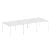 Metal System Quattro Р. ст. на 6 раб. места на П-образном м/к 50БП.СМ-6.2 Акация/Антрацит металл 3600*1475*750 Metal System Quattro Р. ст. на 6 раб. места на П-образном м/к 50БП.СМ-6.2 Акация/Антрацит металл 3600*1475*750