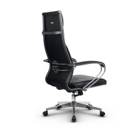 Кресло для руководителя Метта L 1c 44M/K_17834 Кожа перфорированная NewLeather – Черный Кресло для руководителя Метта L 1c 44M/K_17834 Кожа перфорированная NewLeather – Черный