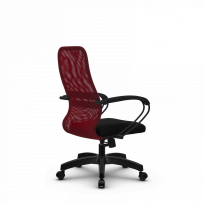 Кресло офисное Metta  SU-CP-8 (SU-СК130-8) PL / Красный – Красный