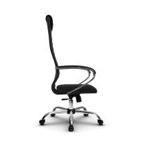 Кресло для руководителя Metta SU-BK-10 (SU-BK131-10) CH / Красный – Красный
