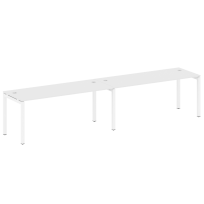 Metal System Quattro Р. ст. на 2 раб. места на П-образном м/к 50БП.СМ-2.5 Акация/Антрацит металл 3600*720*750 Metal System Quattro Р. ст. на 2 раб. места на П-образном м/к 50БП.СМ-2.5 Акация/Антрацит металл 3600*720*750