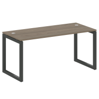 Metal System Quattro Стол офисный на О-образном м/к 50БО.СП-4 Вяз/Мокко металл 1600×720×750 Metal System Quattro Стол офисный на О-образном м/к 50БО.СП-4 Вяз/Мокко металл 1600×720×750