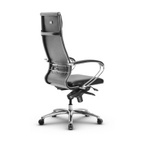 Кресло для руководителя Метта L 1m 42/K_17838_Кожа перфорированная NewLeather – Черный Кресло для руководителя Метта L 1m 42/K_17838_Кожа перфорированная NewLeather – Черный