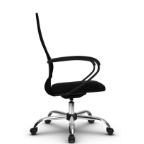 Кресло офисное Metta  SU-CP-8P (SU-СК130-8P) CH / Красный – Красный