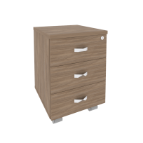 Onix Тумба мобильная O.TM-3 Тиквуд светлый 432*460*611 Onix Тумба мобильная O.TM-3 Тиквуд светлый 432*460*611