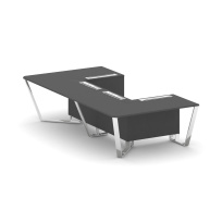 Стол для переговоров П-образный Steel Meet MD-PR.B.SP-07P / Тиквуд Светлый – Нержавеющая Сталь – Хром / 1600×3200×750 Стол для переговоров П-образный Steel Meet MD-PR.B.SP-07P / Тиквуд Светлый – Нержавеющая Сталь – Хром / 1600×3200×750