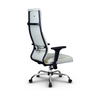 Кресло для руководителя Метта L 1m 46/2D_17833_Кожа перфорированная NewLeather - Темно-коричневый_Кожа перфорированная NewLeather - Темно-коричневый Кресло для руководителя Метта L 1m 46/2D_17833_Кожа перфорированная NewLeather - Темно-коричневый_Кожа перфорированная NewLeather - Темно-коричневый