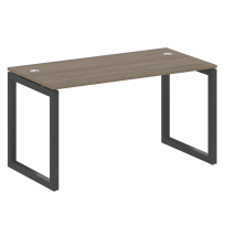 Metal System Quattro Стол офисный на О-образном м/к 50БО.СП-3 Вяз/Мокко металл 1400×720×750 Metal System Quattro Стол офисный на О-образном м/к 50БО.СП-3 Вяз/Мокко металл 1400×720×750