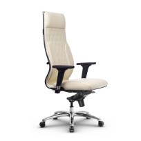 Кресло для руководителя Метта L 1m 44M/2D_17838_Кожа перфорированная NewLeather – Бежевый Кресло для руководителя Метта L 1m 44M/2D_17838_Кожа перфорированная NewLeather – Бежевый