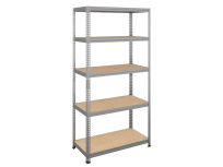 Стеллаж SBL 180KD/90×40/5 оцинкованный Стеллаж SBL 180KD/90×40/5 оцинкованный