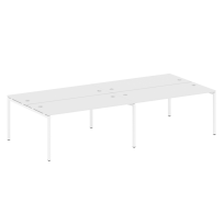 Metal System Quattro Р. ст. на 4 раб. места на П-образном м/к 40БП.СМ-4.4 Акация/Антрацит металл 3200*1475*750 Metal System Quattro Р. ст. на 4 раб. места на П-образном м/к 40БП.СМ-4.4 Акация/Антрацит металл 3200*1475*750