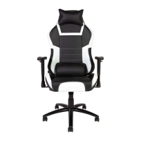 Кресло игровое NORDEN Lotus PRO carbon / черно - красная экокожа/ стальная крестовина