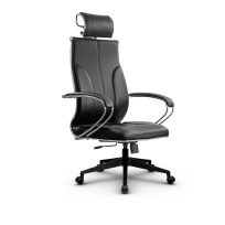 Кресло для руководителя Метта L 2c 46/K_17832_Кожа перфорированная NewLeather - Черный_Кожа перфорированная NewLeather - Черный Кресло для руководителя Метта L 2c 46/K_17832_Кожа перфорированная NewLeather - Черный_Кожа перфорированная NewLeather - Черный