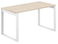 Стол офисный с лючком Allegro / 1200×800×750 / Профиль О-образный: 70×20 Белый / Столешница: Белый / AG.107.WH.L.72.WH Стол офисный с лючком Allegro / 1200×800×750 / Профиль О-образный: 70×20 Белый / Столешница: Белый / AG.107.WH.L.72.WH