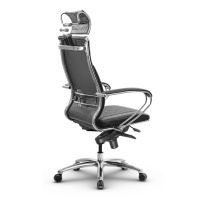 Кресло для руководителя Метта L 2c 44B/K_17838_Кожа перфорированная NewLeather - Черный_Кожа перфорированная NewLeather - Черный Кресло для руководителя Метта L 2c 44B/K_17838_Кожа перфорированная NewLeather - Черный_Кожа перфорированная NewLeather - Черный