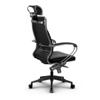 Кресло для руководителя Метта L 2c 46/K_17840_Кожа перфорированная NewLeather - Черный_Кожа перфорированная NewLeather - Черный Кресло для руководителя Метта L 2c 46/K_17840_Кожа перфорированная NewLeather - Черный_Кожа перфорированная NewLeather - Черный