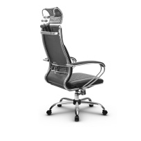 Кресло для руководителя Метта L 2c 44B/K_17833_Кожа перфорированная NewLeather - Черный_Кожа перфорированная NewLeather - Черный Кресло для руководителя Метта L 2c 44B/K_17833_Кожа перфорированная NewLeather - Черный_Кожа перфорированная NewLeather - Черный