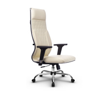 Кресло для руководителя Метта L 1m 44M/2D_17833_Кожа перфорированная NewLeather – Бежевый Кресло для руководителя Метта L 1m 44M/2D_17833_Кожа перфорированная NewLeather – Бежевый