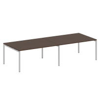 Metal System Quattro Перег. стол (2 столешницы) на П-образном м/к 40БП.ПРГ-2.4 Акация/Антрацит металл 3200*1235*750 Metal System Quattro Перег. стол (2 столешницы) на П-образном м/к 40БП.ПРГ-2.4 Акация/Антрацит металл 3200*1235*750