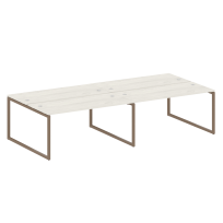 Metal System Quattro Р. ст. на 4 раб. места на О-образном м/к 40БО.СМ-4.4 Акация/Антрацит металл 3200*1475*750 Metal System Quattro Р. ст. на 4 раб. места на О-образном м/к 40БО.СМ-4.4 Акация/Антрацит металл 3200*1475*750