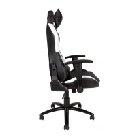 Кресло игровое NORDEN Lotus PRO carbon / черно - красная экокожа/ стальная крестовина