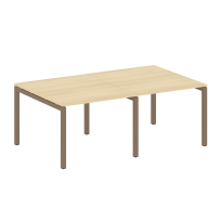 Metal System Quattro Перег. стол (2 столешницы) на П-образном м/к 50БП.ПРГ-2.1 Акация/Антрацит металл 2000*1235*750 Metal System Quattro Перег. стол (2 столешницы) на П-образном м/к 50БП.ПРГ-2.1 Акация/Антрацит металл 2000*1235*750