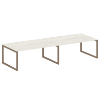 Metal System Quattro Перег. стол (2 столешницы) на О-образном м/к 50БО.ПРГ-2.5 Акация/Антрацит металл 3600*1235*750 Metal System Quattro Перег. стол (2 столешницы) на О-образном м/к 50БО.ПРГ-2.5 Акация/Антрацит металл 3600*1235*750