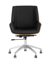 Кресло офисное TopChairs Crown черное Кресло офисное TopChairs Crown черное