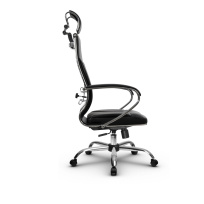 Кресло для руководителя Метта L 2c 46/K_17833_Кожа перфорированная NewLeather - Черный_Кожа перфорированная NewLeather - Черный Кресло для руководителя Метта L 2c 46/K_17833_Кожа перфорированная NewLeather - Черный_Кожа перфорированная NewLeather - Черный