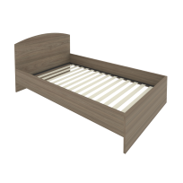 Light Кровать с ортопедическим основанием и изголовьем С-КИ-120 Клён 1250x2050x900 Light Кровать с ортопедическим основанием и изголовьем С-КИ-120 Клён 1250x2050x900