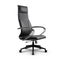 Кресло для руководителя Метта L 1c 44B/K_17832 Кожа перфорированная NewLeather – Черный Кресло для руководителя Метта L 1c 44B/K_17832 Кожа перфорированная NewLeather – Черный