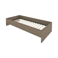 Light Кровать с ортопедическим основанием без изголовья С-К-90 Клён 950x2050x400 Light Кровать с ортопедическим основанием без изголовья С-К-90 Клён 950x2050x400