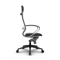 Кресло для руководителя Метта L 1m 42/K_17840_Кожа перфорированная NewLeather – Черный Кресло для руководителя Метта L 1m 42/K_17840_Кожа перфорированная NewLeather – Черный