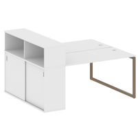 Metal System Quattro Р. ст. с шкафом-купе на О-образном м/к 40БО.РС-СШК-2.3 Т Акация/Антрацит металл 1810*1475*1098 Metal System Quattro Р. ст. с шкафом-купе на О-образном м/к 40БО.РС-СШК-2.3 Т Акация/Антрацит металл 1810*1475*1098